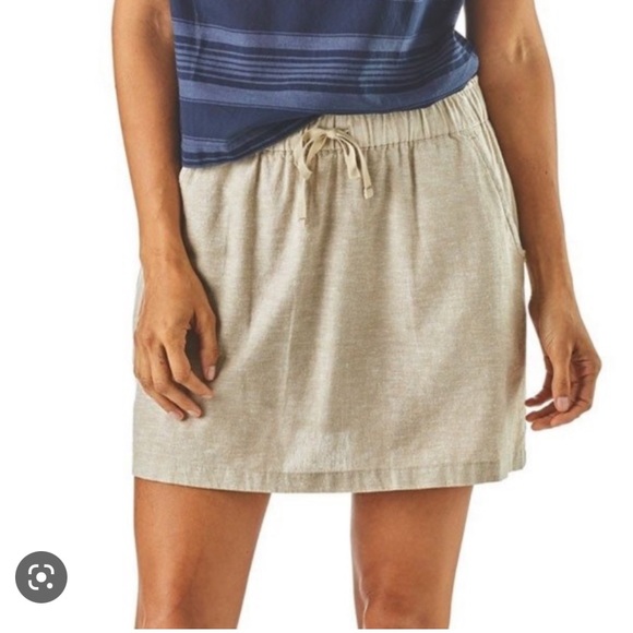 Patagonia Island Hemp Beach Skirt Drawstring in Grey size S - Picture 1 of 9